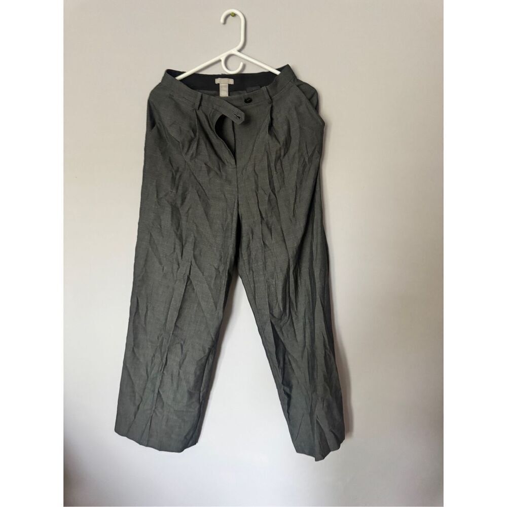 H&M women dark gray‎ dress pants size 4